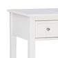 Linon Home Decor Virginia Vanity with Stool in White, , large