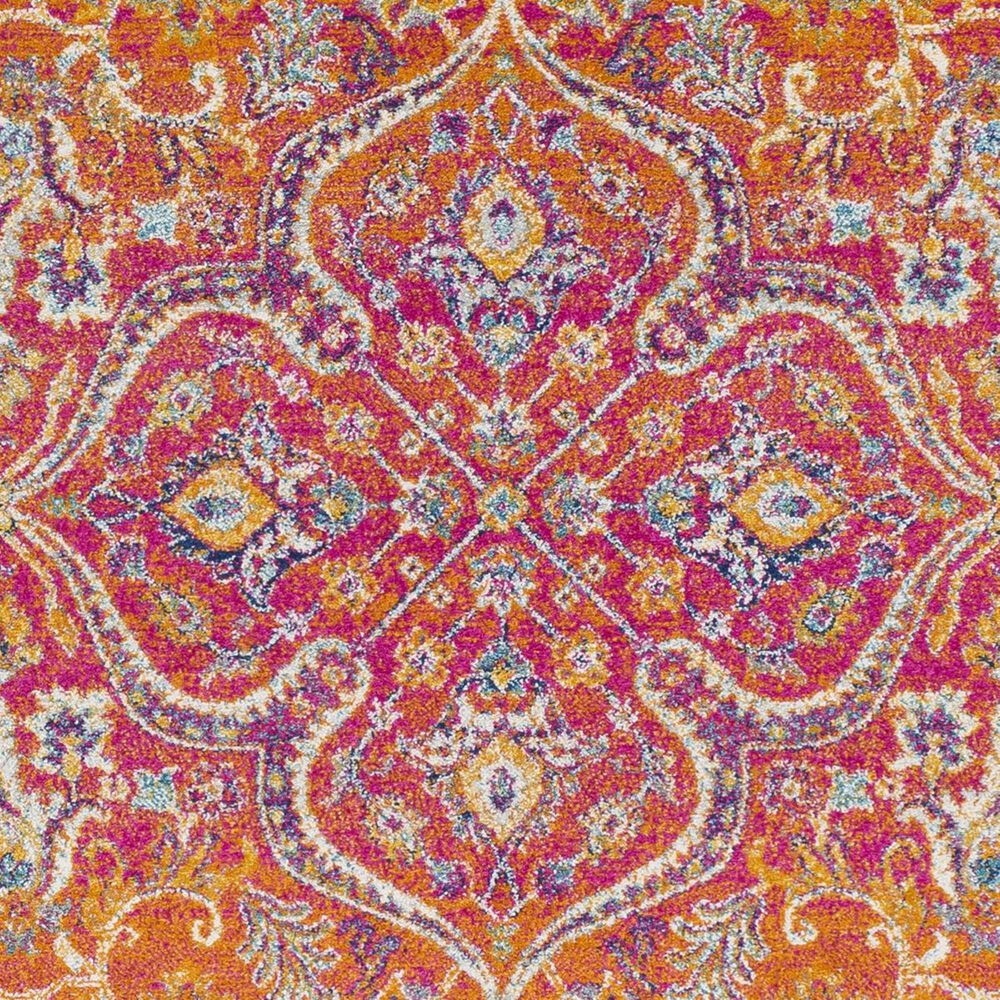 Surya Harput HAP-1044 7&#39;10&quot; x 10&#39;3&quot; Garnet and Orange Area Rug, , large