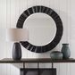 Uttermost Caribou Round Wall Mirror in Dark Espresso, , large