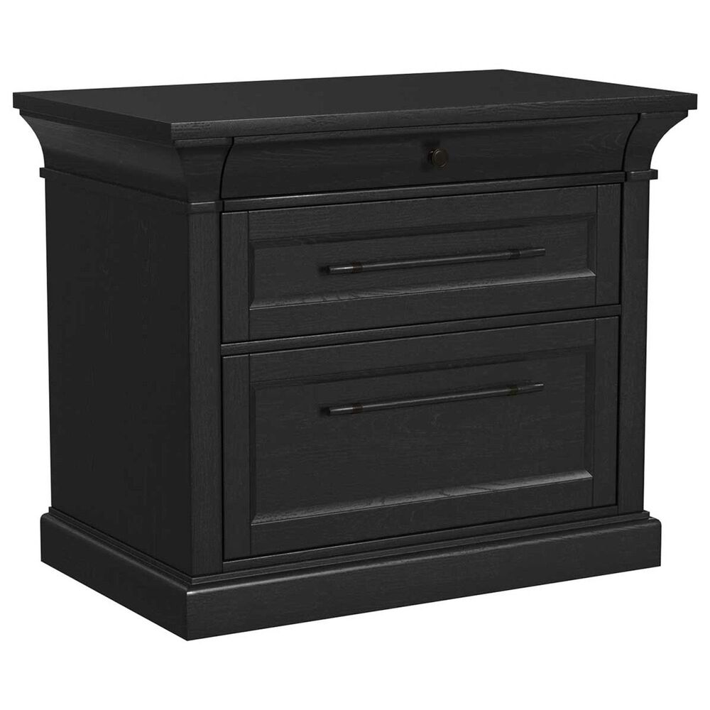 Wycliff Bay Willow Lane Lateral Filing Cabinet in Ebony Black, , large