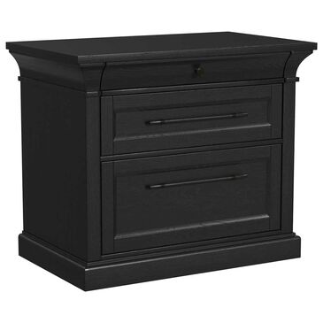 Wycliff Bay Willow Lane Lateral Filing Cabinet in Ebony Black, , large