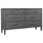 Riva Ridge Preston 7-Drawer Dresser in Urbane Grey, , large