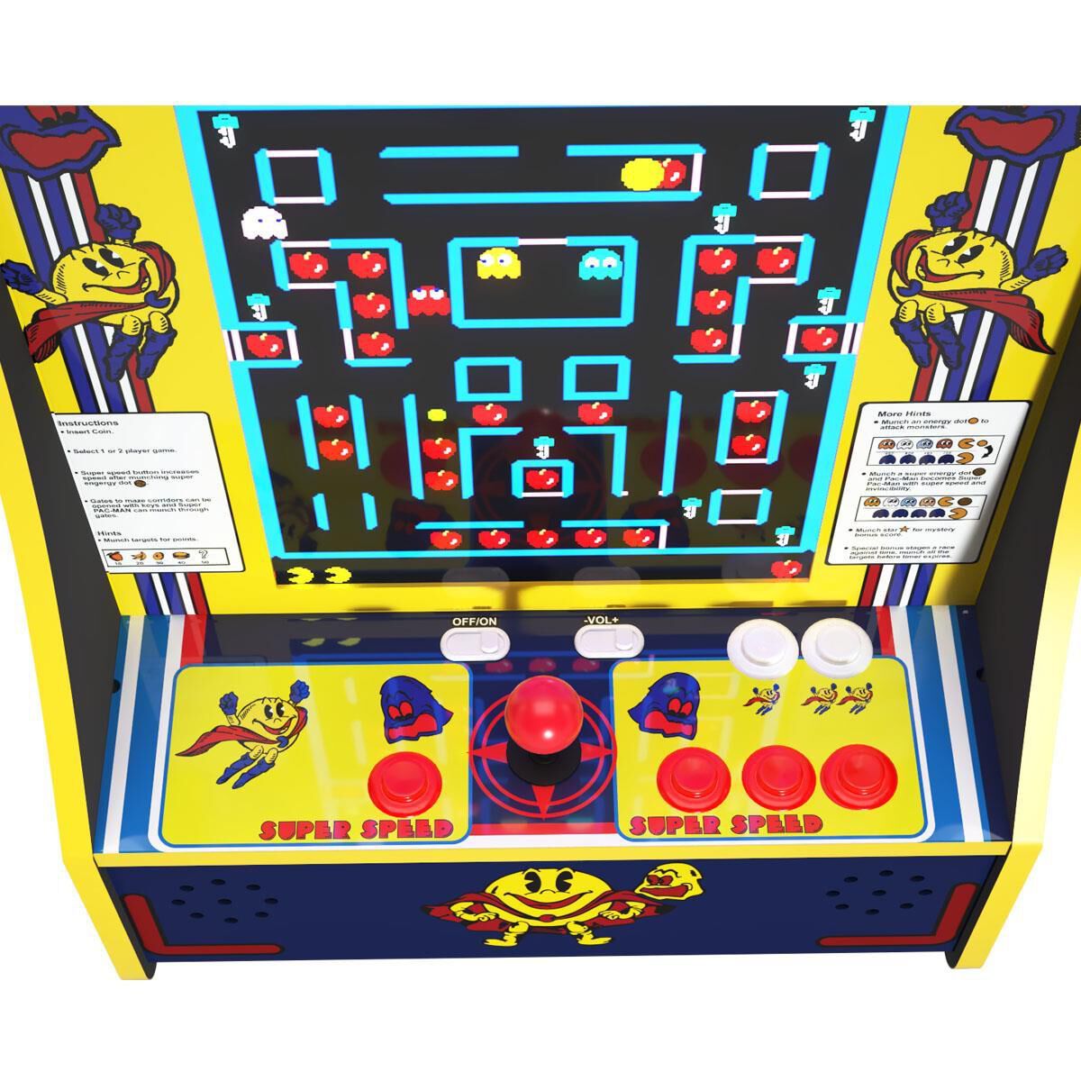 MS PAC-MAN PARTYCADE 8 ゲーム in 1-