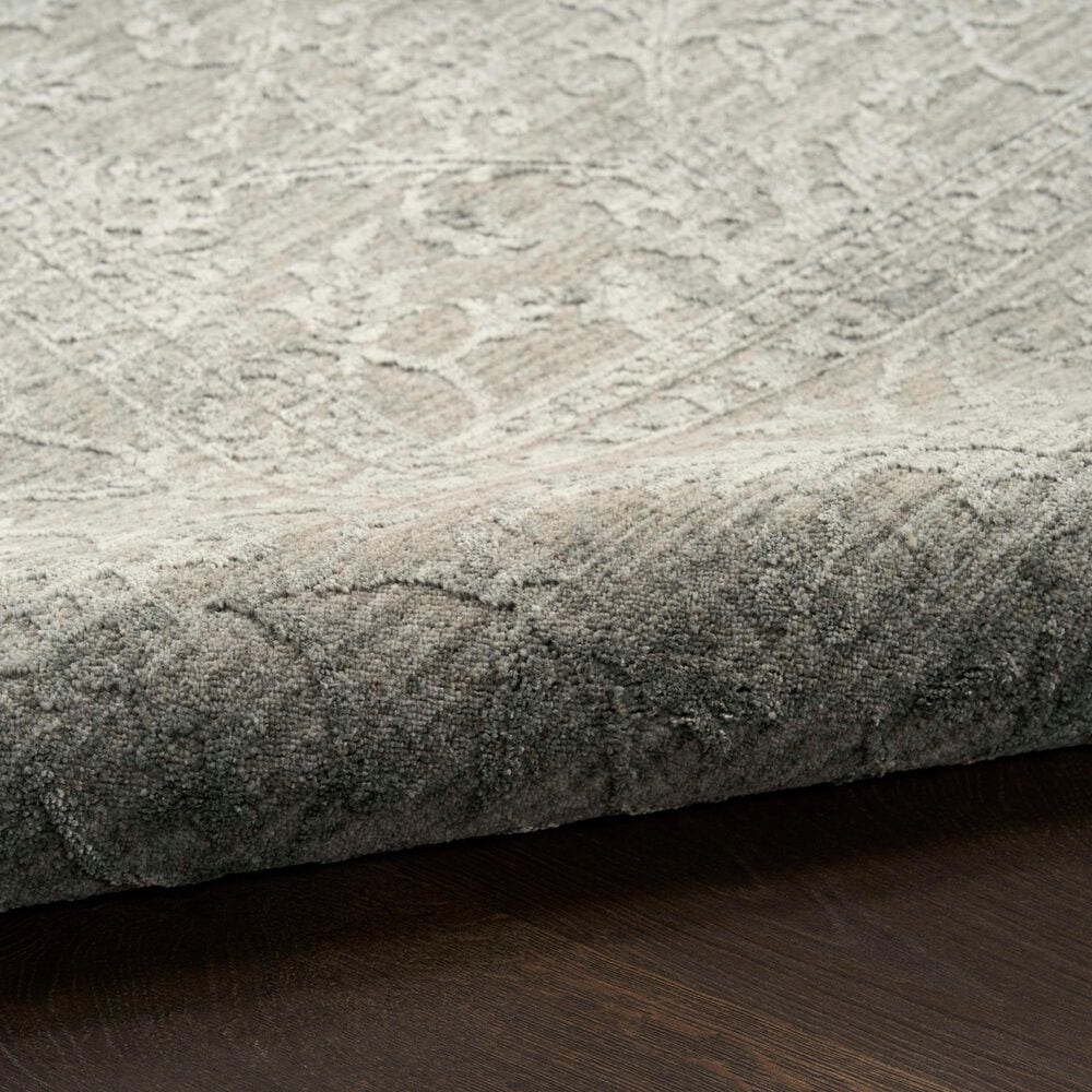 Nourison Moonlit Slate 5'3" x 7'6" Area Rug, , large