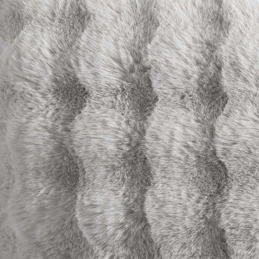 Hallmart Collectibles Bubble 20&quot; x 20&quot; Square Throw Pillow in Gray, , large