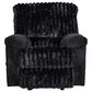 Catnapper Comet Lay Flat Reclining Loveseat in Black, , large