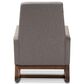 Baxton Studio Yashiya Rocking Chair in Grey, , large