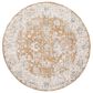 Surya Brunswick Light Brown, Cream, Medium Brown, Light Gray, Charcoal and Mustard 7"10" Round Area Rug, , large