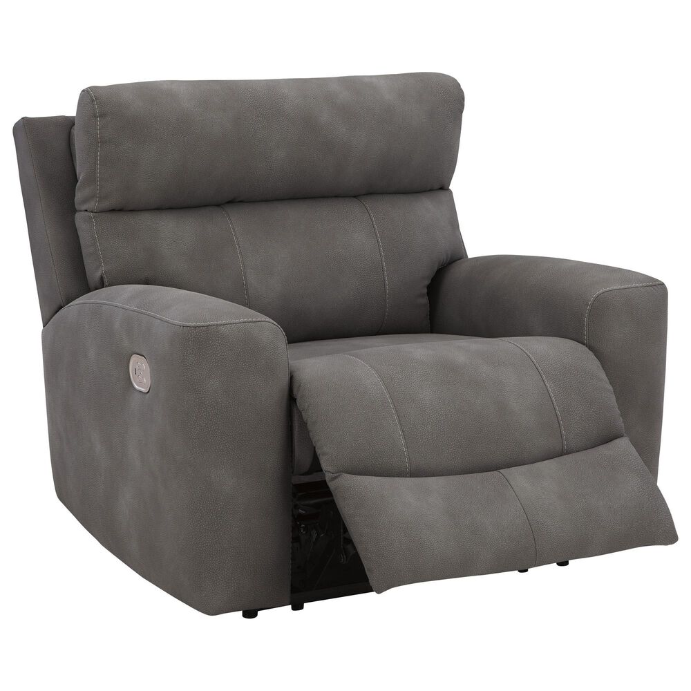Ashley Next-Gen Durapella Power Recliner in Slate, , large