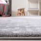 Safavieh Carousel 6"7" x 9" Grey, Ivory and Pink Kids Area Rug, , large