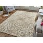 Feizy Belfort Ivory and Brown 10" x 14" Area Rug, , large