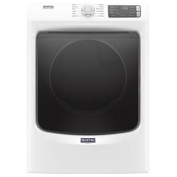 Maytag 7.3 Cu. Ft. Gas Dryer with 12 Dry Cycles in White, , large