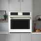 Cafe 2-Piece Kitchen Package with Matte White 30" Smart Built-In Convection Single Wall Oven and Stainless Steel 36" Touch Control Induction Cooktop, , large