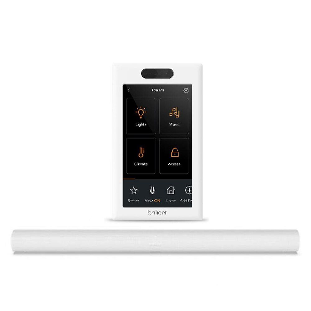 Brilliant All-in-One Smart Home 1 Switch Control + SONOS ARC in White, , large