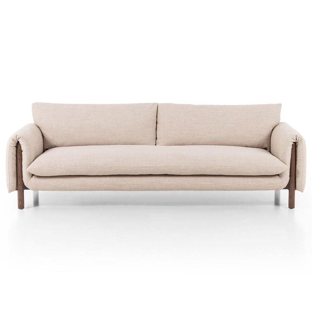 Four Hands Fleming Stationary Sofa in Alcala Wheat, , large