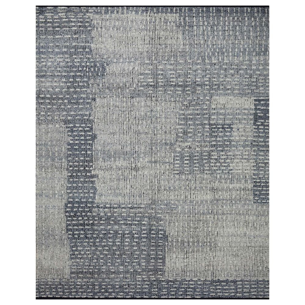 Amber Lewis x Loloi Gwyneth 2" x 3" Denim and Sky Area Rug, , large
