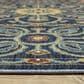 Oriental Weavers Francesca FR11B 6"7" x 9"6" Blue Area Rug, , large