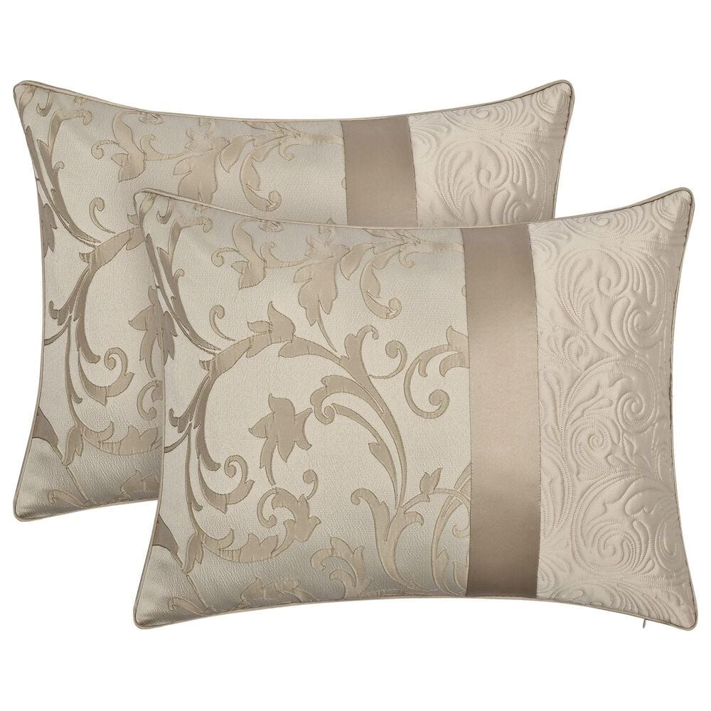 J. Queen New York Spectra 3-Piece Full/Queen Comforter Set in Taupe, , large