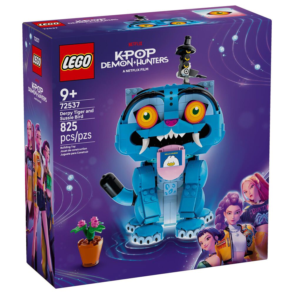 LEGO KPOP Demon Hunters Derpy Tiger and Sussie Bird Building Set, , large