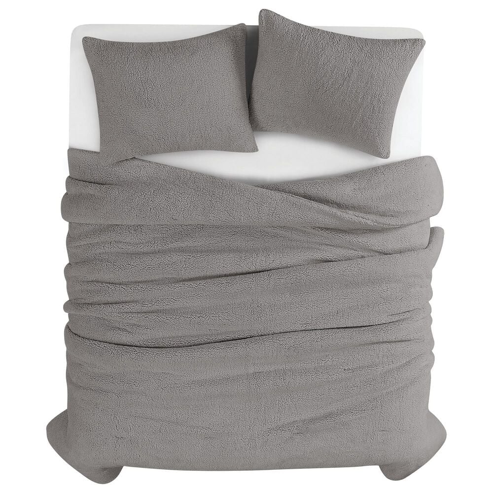Pem America Marshmallow 3-Piece King Comforter Set in Grey, , large