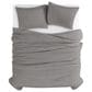 Pem America Marshmallow 3-Piece King Comforter Set in Grey, , large