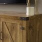 Walker Edison 58" Barn Door TV Stand with Side Doors in Barnwood, , large