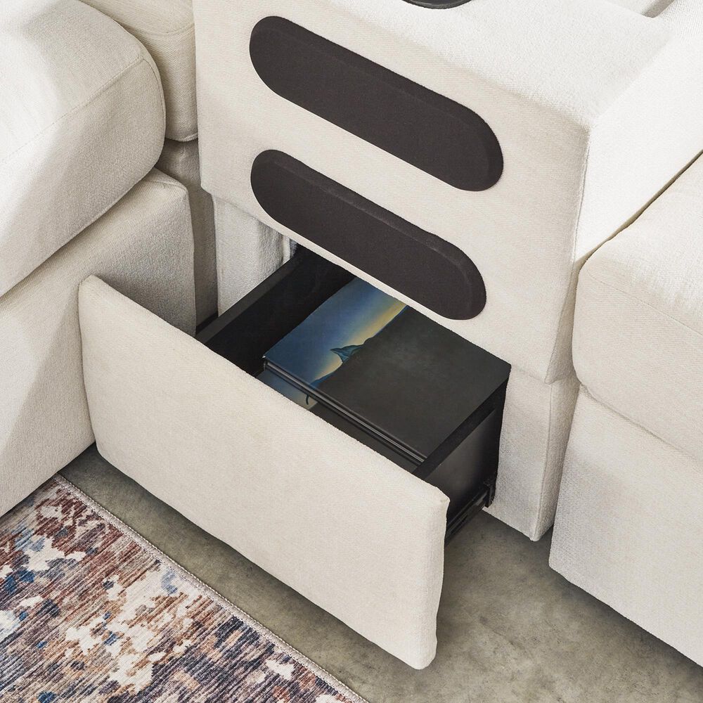 Ashley Modmax Console with Audio System in Oyster, , large