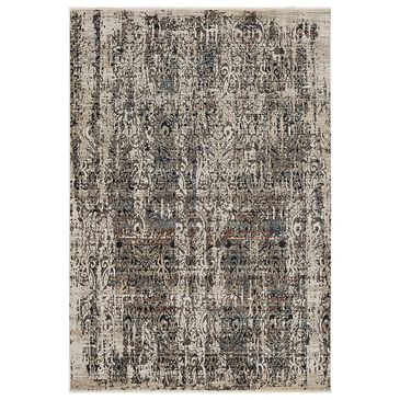 Kas Oriental Rugs Karina Empire 3"11" x 5"5" Grey Area Rug, , large