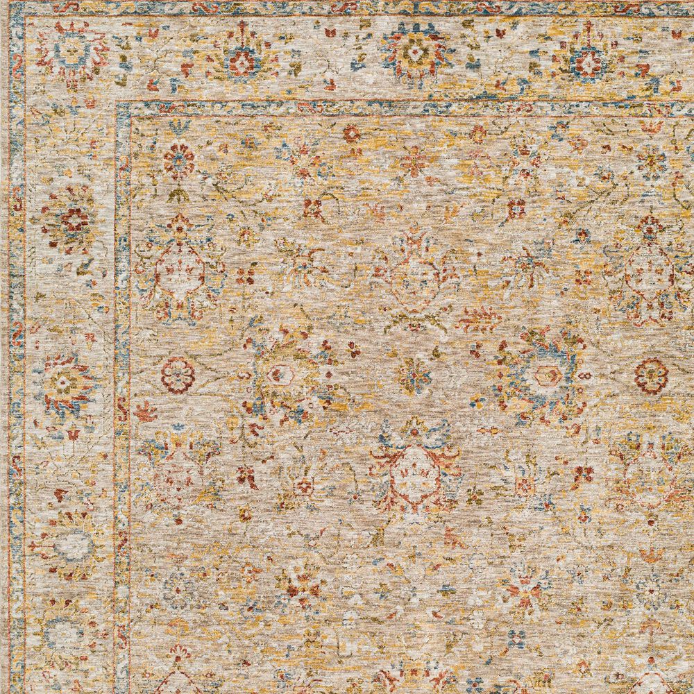 Surya Mona Lisa 10&#39; x 14&#39; Tan, Mustard, Olive, Sage, Brick Red, Dark Blue and Burgundy Area Rug, , large