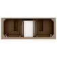 James Martin Vanities Brookfield 60" Double Bathroom Vanity in Pecan with 3 cm Arctic Fall Solid Surface Top and Rectangular Sinks, , large