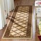 Safavieh Lyndhurst LNH557 2"3" x 12" Ivory and Brown Runner, , large