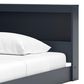 Ashley Simmenfort Twin Bookcase Storage Bed in Navy Blue, , large