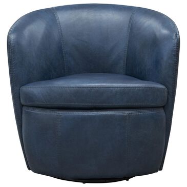 Simeon Collection Barolo Swivel Club Chair in Vintage Navy, , large