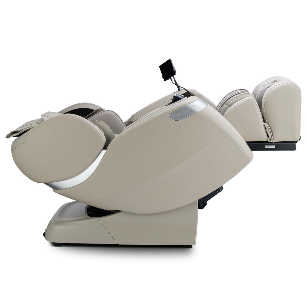 Cozzia Qi SE Duo Power Massage Chair with Quartz Cushion in Stone, , large