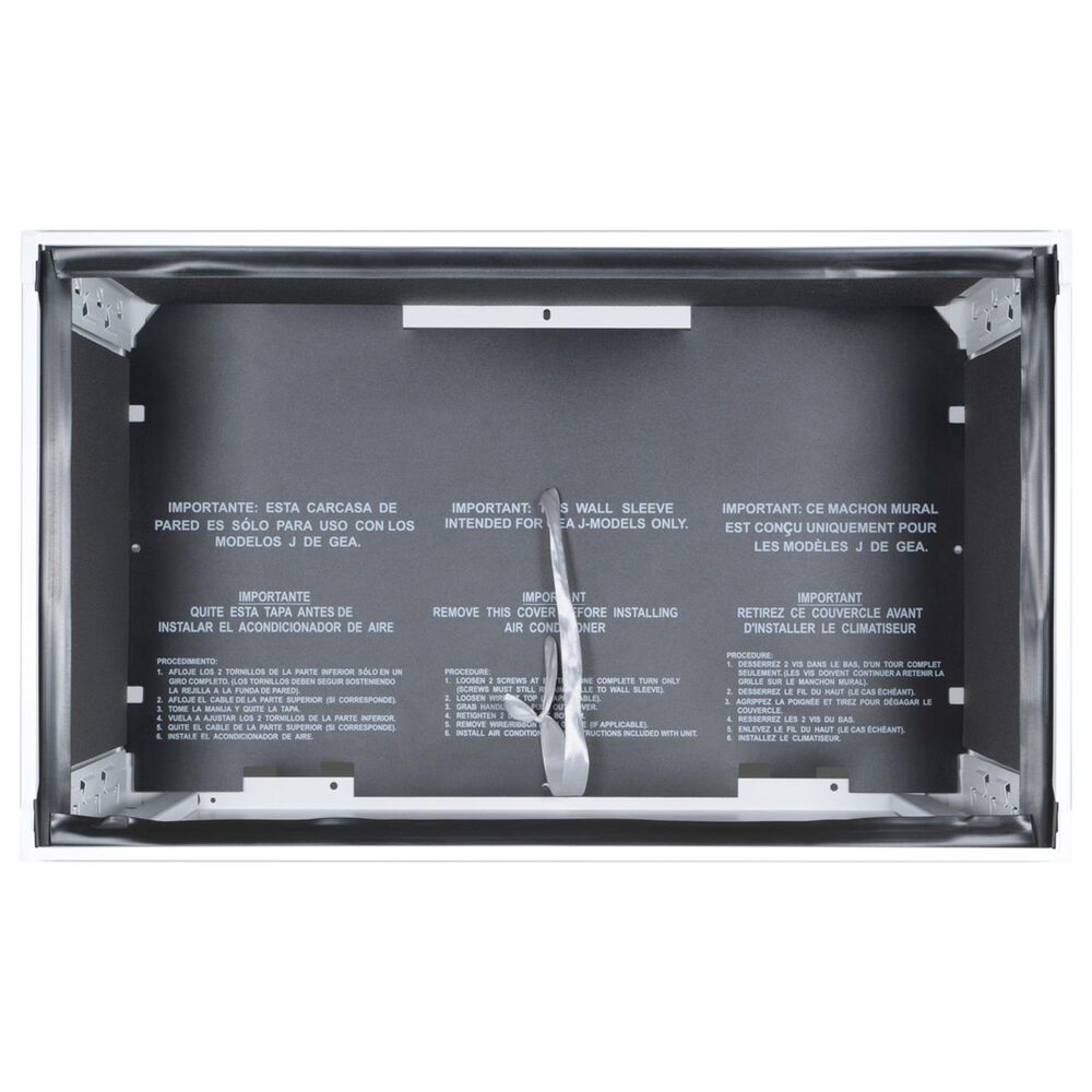 GE Appliances Room Air Conditioner Quick Snap Wall Sleeve in Gray, , large