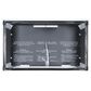 GE Appliances Room Air Conditioner Quick Snap Wall Sleeve in Gray, , large