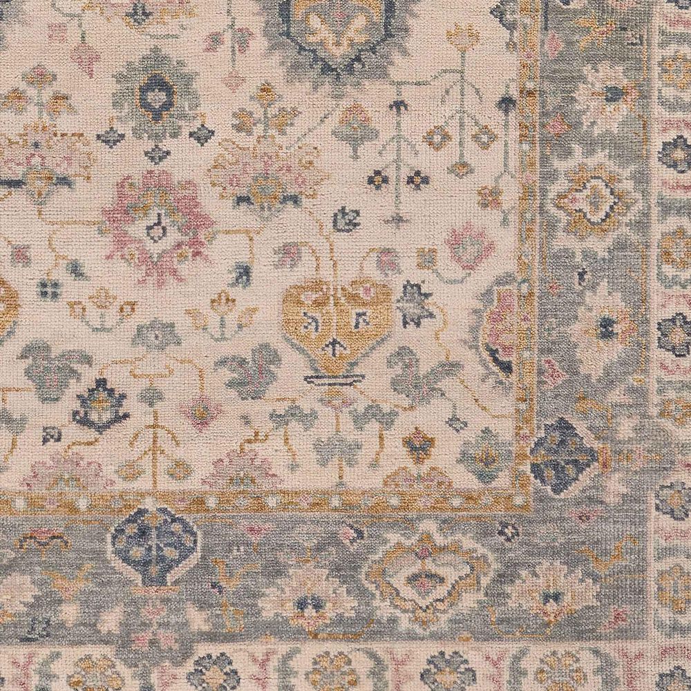Capel Braymore Adelaide 2&#39;6&quot; x 9&#39; Ivory and Slate Runner, , large