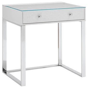 Impressions Vanity Hello Kitty SlayStation Mini Vanity Table in White, Silver and Clear, , large