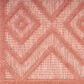 Nourison Versatile 2" x 4" Coral and Orange Indoor/Outdoor Area Rug, , large