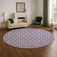Dalyn Rug Company The Reserve TR10 Plum 8" Round Indoor/Outdoor Area Rug, , large