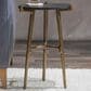 Classic Home Halley Accent Table in Black and Antique Gold, , large