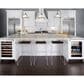 True Residential 5.28 Cu. Ft. Dual Zone Undercounter Wine Cabinet with Left Hinge and Glass Door in Panel Ready, , large