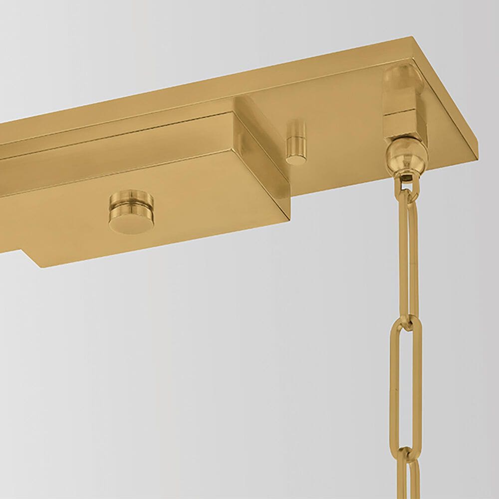 Corbett Lighting Cortina 1-Light Linear in Vintage Brass, , large