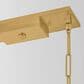 Corbett Lighting Cortina 1-Light Linear in Vintage Brass, , large