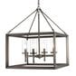 Golden Lighting Smyth 4-Light Chandelier in Gunmetal Bronze, , large
