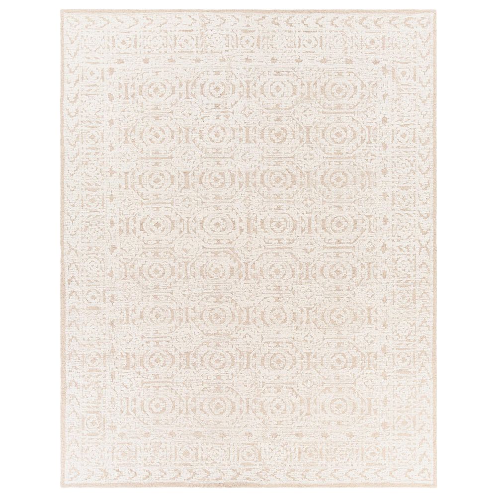Surya Louvre Tan and Cream 9&#39; x 12&#39; Area Rug, , large