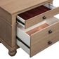 Riva Ridge Oxford 4-Piece Queen Panel Storage Bedroom Set in Tan with USB Ports, , large