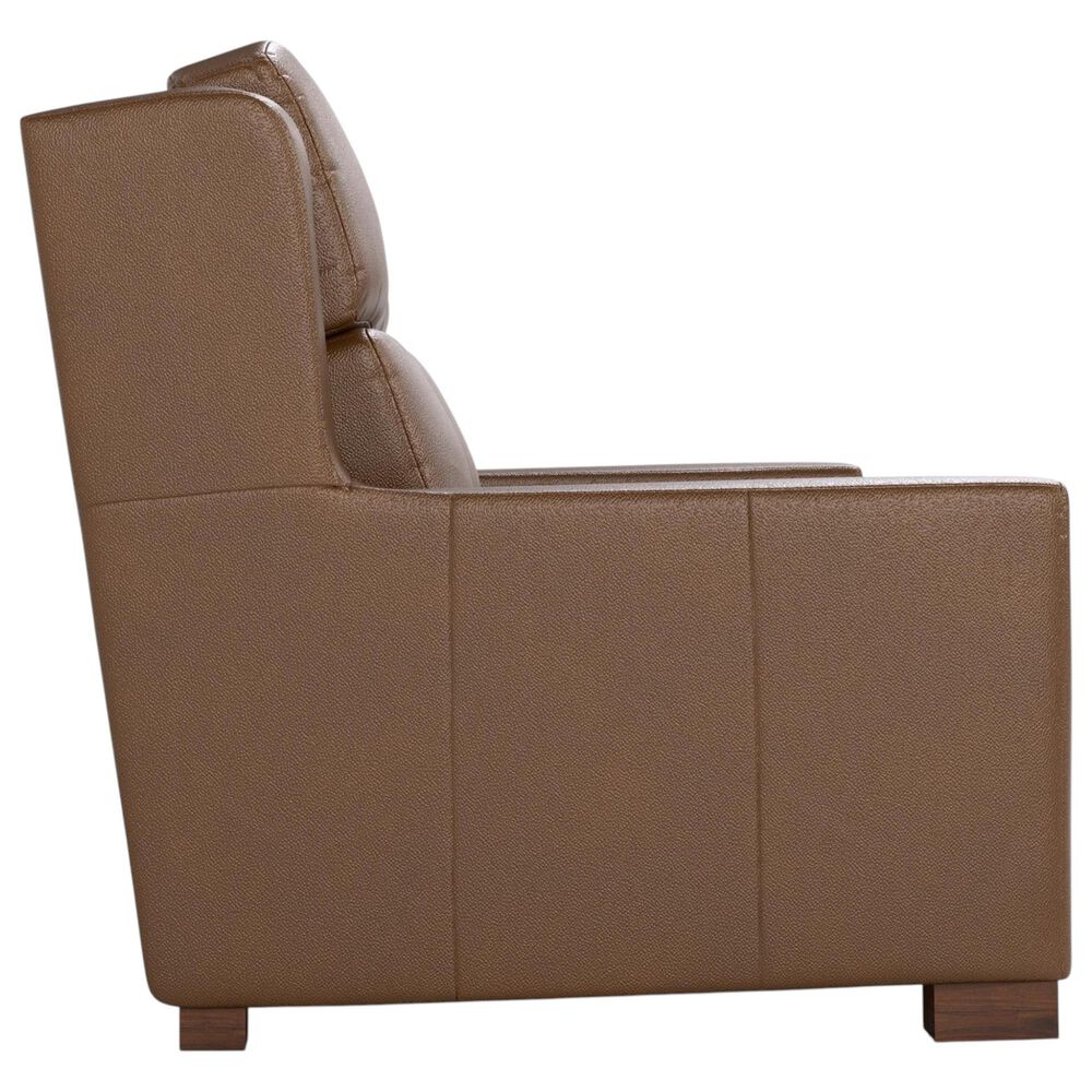 Stickley Furniture Woodlands Power Reclining Leather Sofa in Salvano Bark, , large