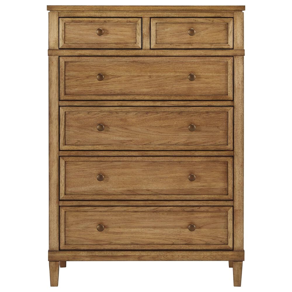 Ashley Sharlance 5-Piece Queen Panel Bedroom Set in Light Brown, , large