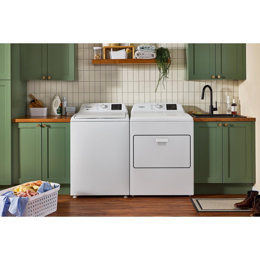 Whirlpool 4 Cu. Ft. Top Load Agitator Washer in White, , large